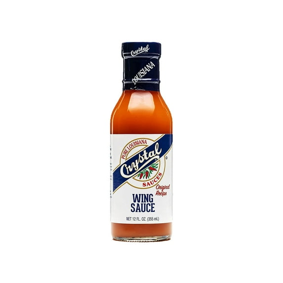 Louisiana Crystal Wing Sauce Original, 12 oz