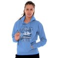 thumbnail image 1 of Louisiana Cute State Flower Souvenir Hoodie Sweatshirt Women Brisco Brands S, 1 of 6