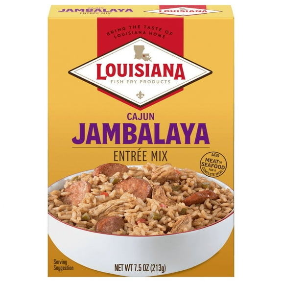 Louisiana Entree Mix, Cajun Jambalaya, 7.5 oz