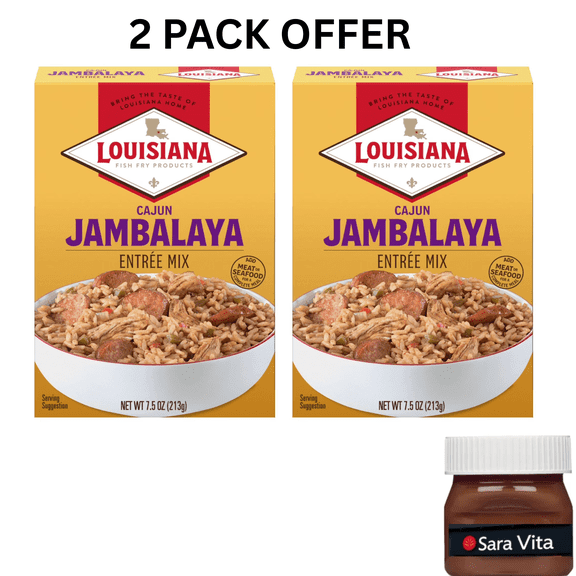 Louisiana Entree Mix, Cajun Jambalaya, 7.5 oz