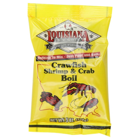 Louisiana Fish - Crawfish Shrimp & Crab Boil - 5 Oz, Case of 24