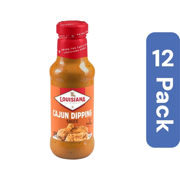 Louisiana Fish Fry Cajun Dipping Sauce 10.5 oz (Pack Of 12)