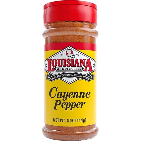 Louisiana Fish Fry Products Pure Ground Cayenne Pepper 4 oz