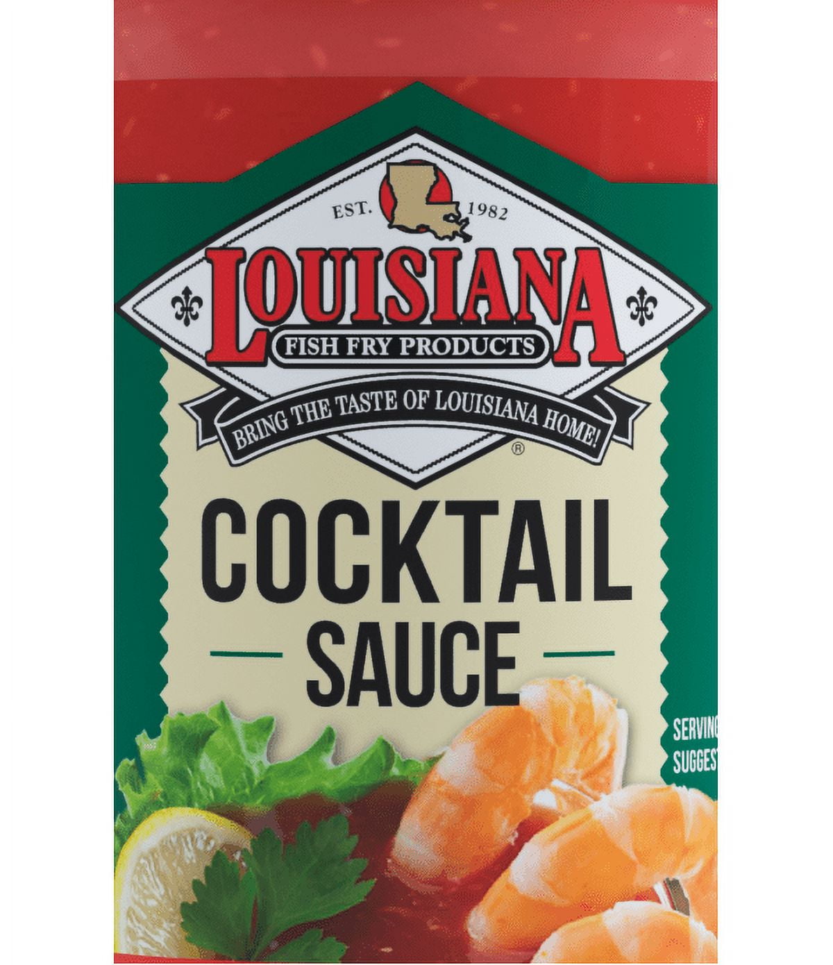 Louisiana Fish Fry Cocktail Sauce 1 Gallon