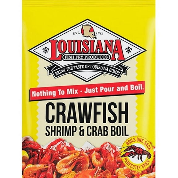 Louisiana Fish Fry - Crawfish Shrimp & Crab Boil 50 Lbs