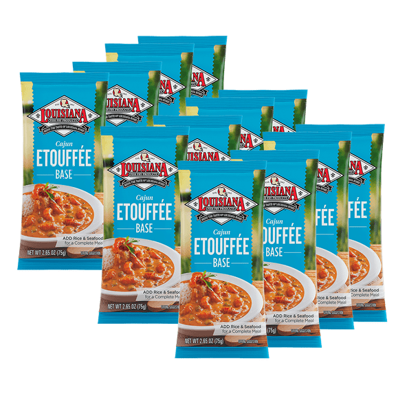 Louisiana Fish Fry Etouffee Mix 2.65 oz Pack of 12