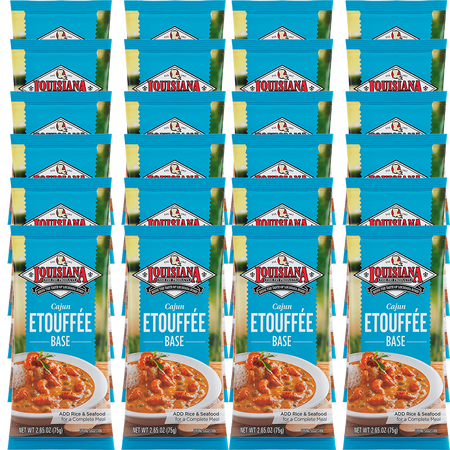 Louisiana Fish Fry Etouffee Mix 2.65 oz Pack of 24