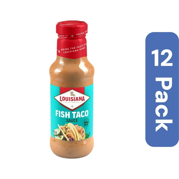 Louisiana Fish Fry Fish Taco Sauce 10.5 oz (Pack Of 12)