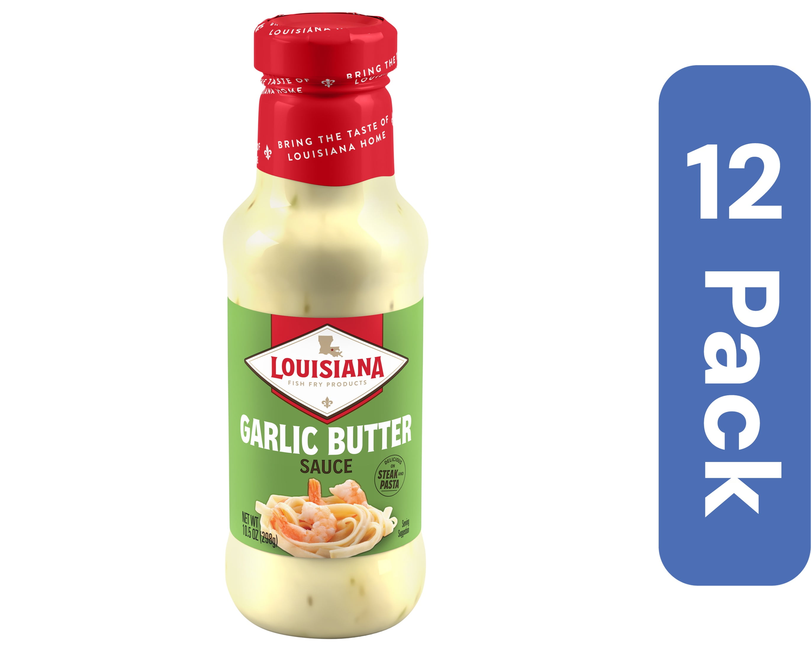 Louisiana Fish Fry Garlic Butter Sauce 10.5 oz (Pack Of 12)