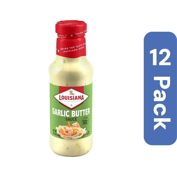 Louisiana Fish Fry Garlic Butter Sauce 10.5 oz (Pack Of 12)