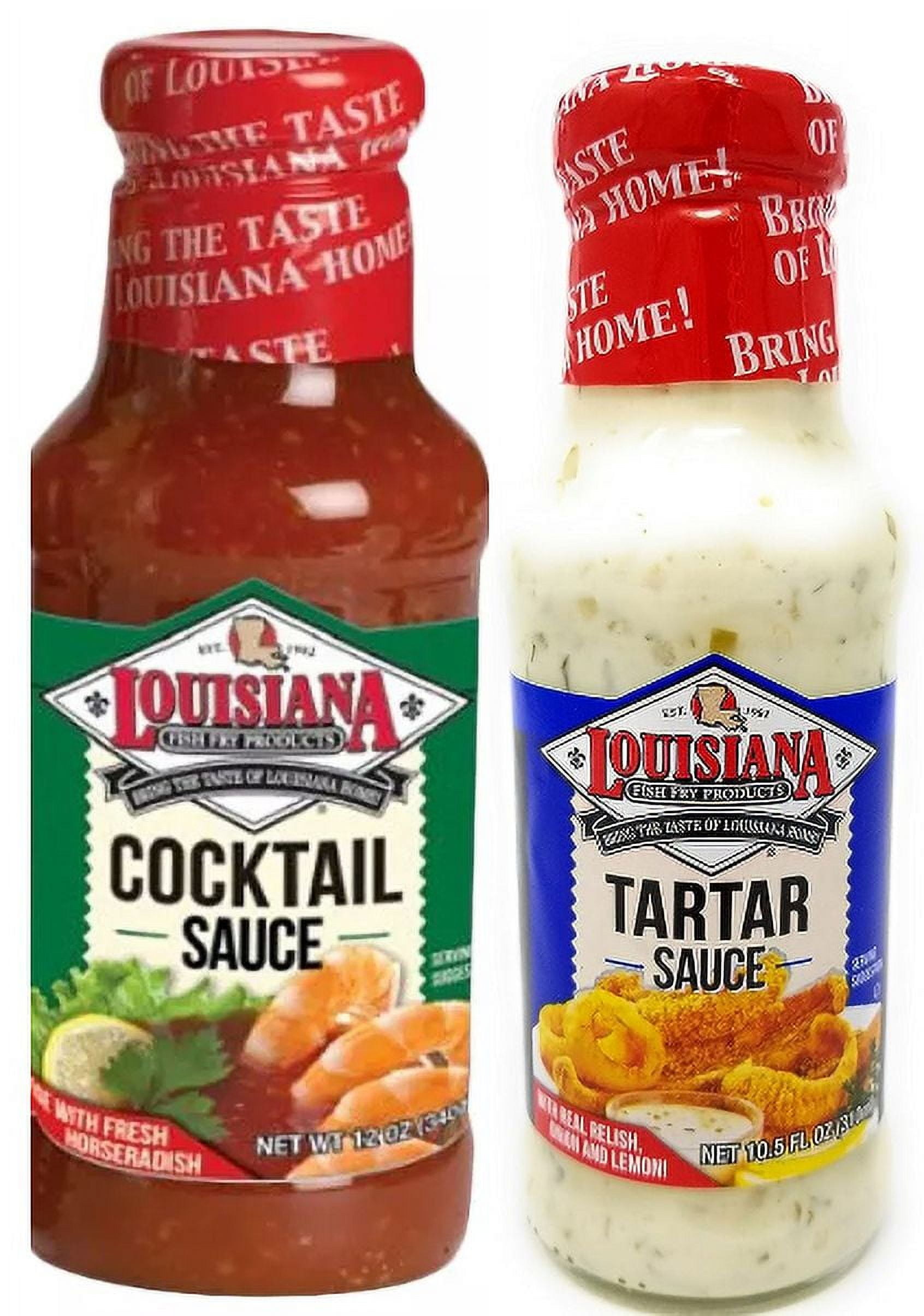 Louisiana Fish Fry Irresistible Cocktail Sauce and Creamy Tartar Sauce