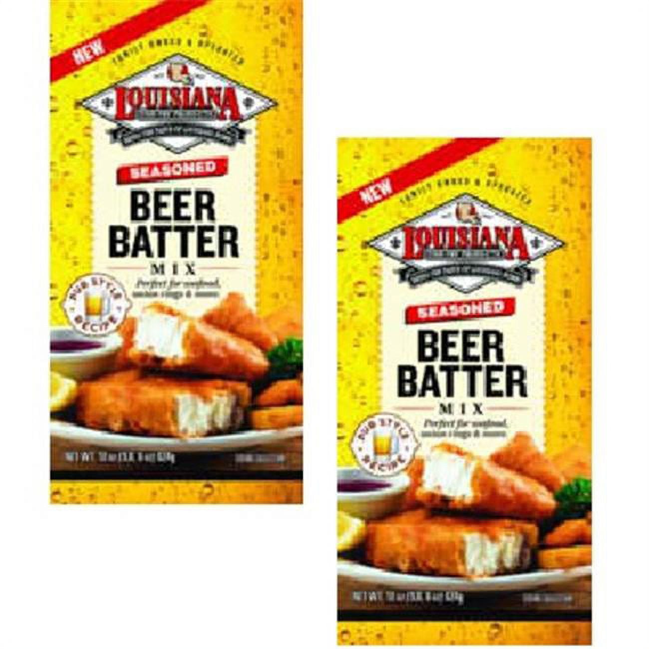 Louisiana Fish Fry Louisiana Fish Fry Seasoning Beer Batter Mx 12x8