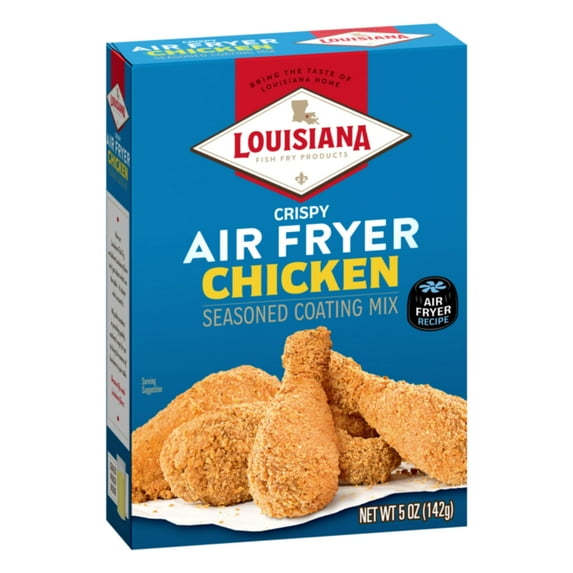 Louisiana Fish Fry Mix Air Fry Chicken Coating 5 oz (Pack Of 12)