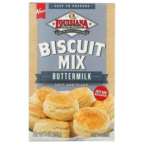Louisiana Fish Fry Mix Biscuit Buttermilk 9 oz (Pack Of 12)