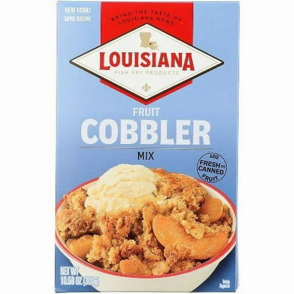 Louisiana Fish Fry Mix Cobbler 10.58 oz (Pack Of 12)
