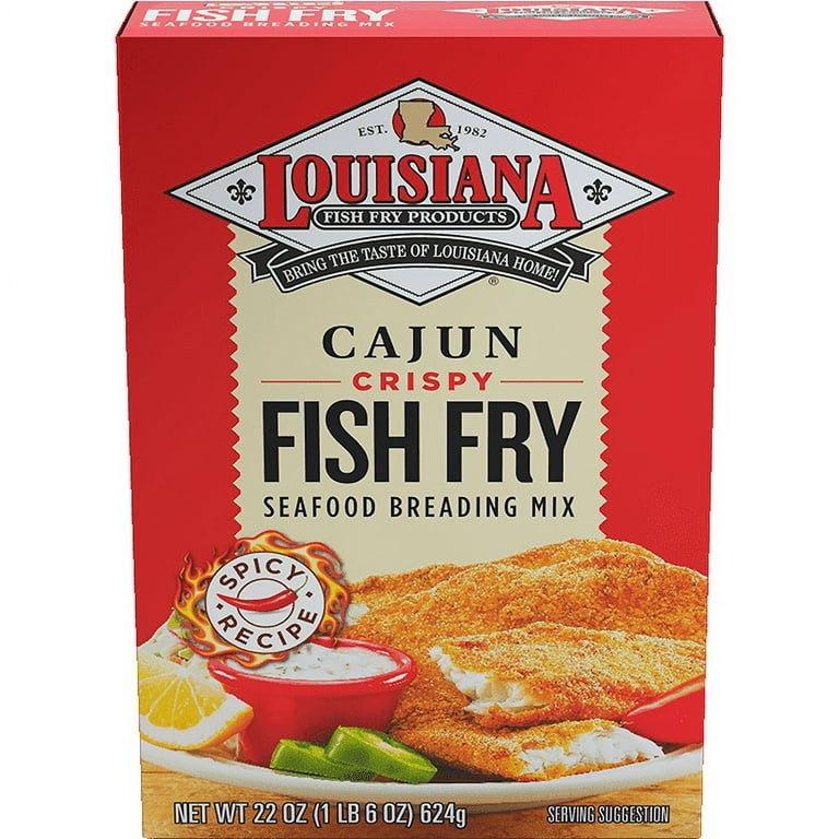 Louisiana Fish Fry Seasoned Fish Fry