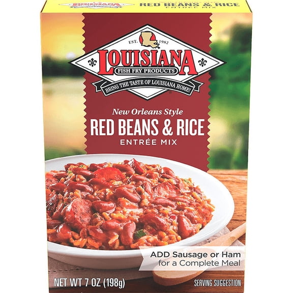 Louisiana Fish Fry P Red Beans & Rice Mix