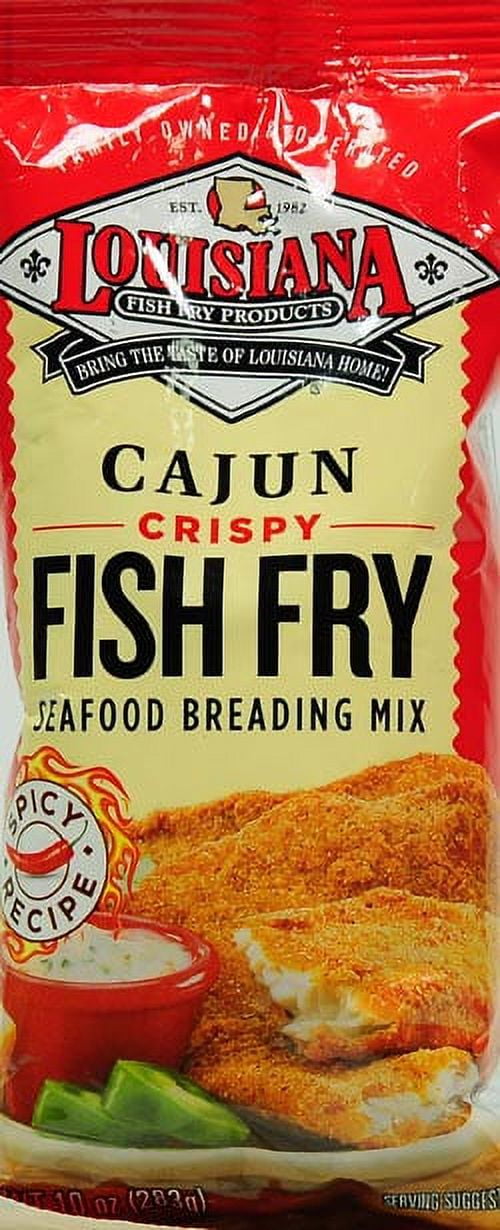 LOUISIANA SEASONED FISH CRUMBS & BATTER MIXES 283G - 3 FLAVOURS