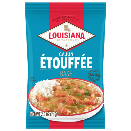 Louisiana Fish Fry Etouffee Base Mix, 2.5 oz Bag
