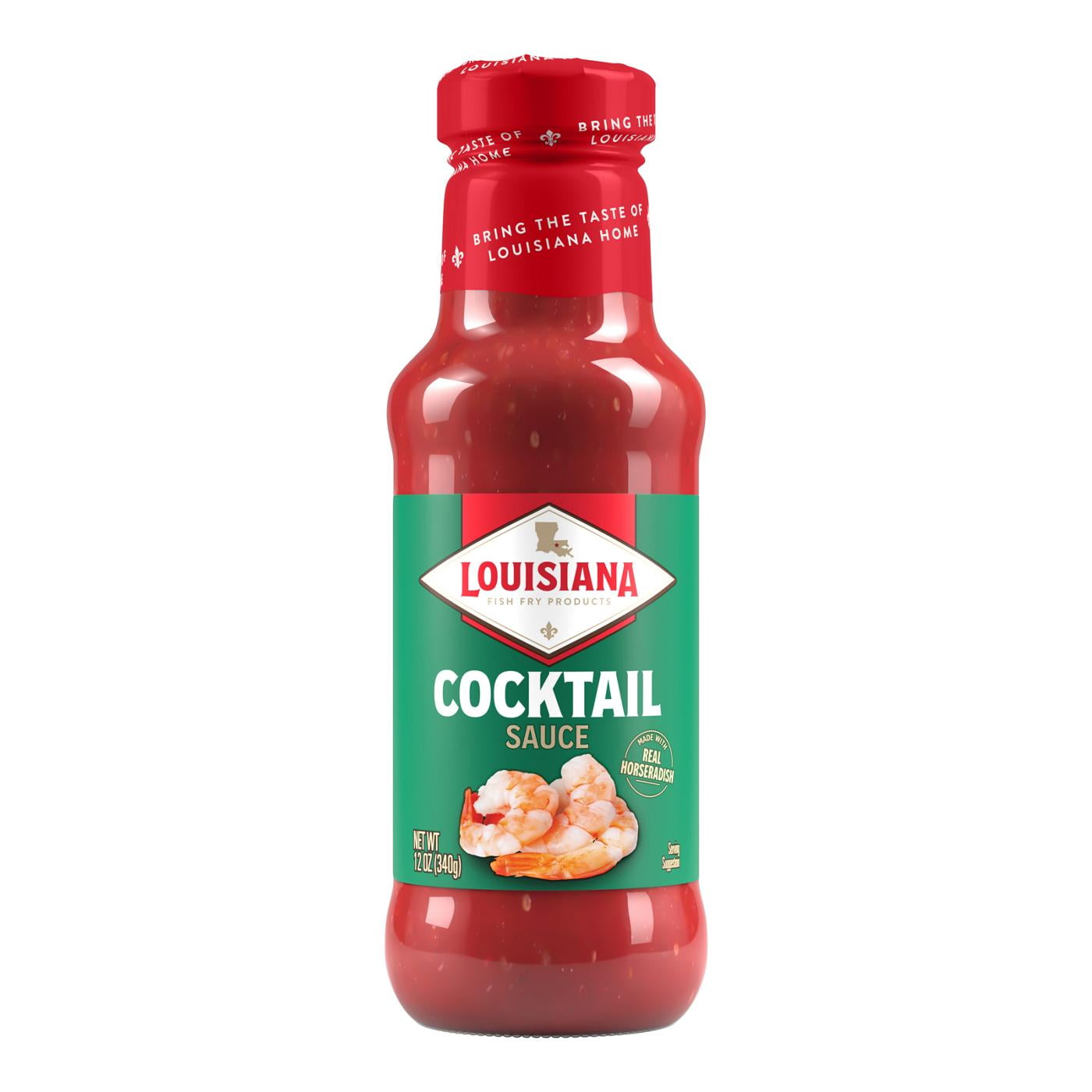 Louisiana Fish Fry Products Cocktail Sauce, 12 oz - Authentic Cajun Flavor for Every Occasion