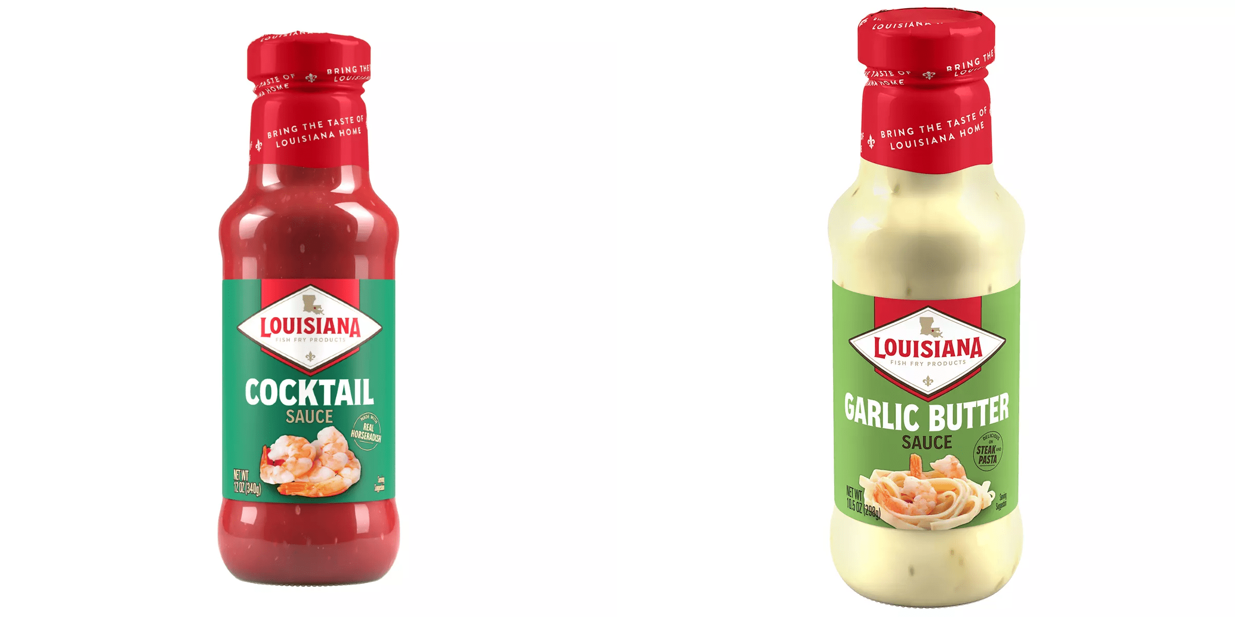 Louisiana Fish Fry Products Cocktail Sauce, 12 oz&Louisiana Fish Fry Products Remoulade Sauce, 10.5 oz