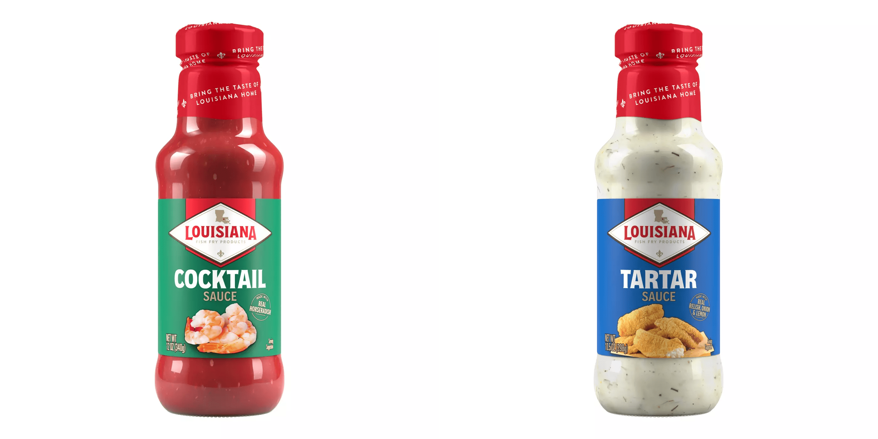 Louisiana Fish Fry Products Cocktail Sauce, 12 oz&Louisiana Fish Fry Products Tartar Sauce, 10.5 oz