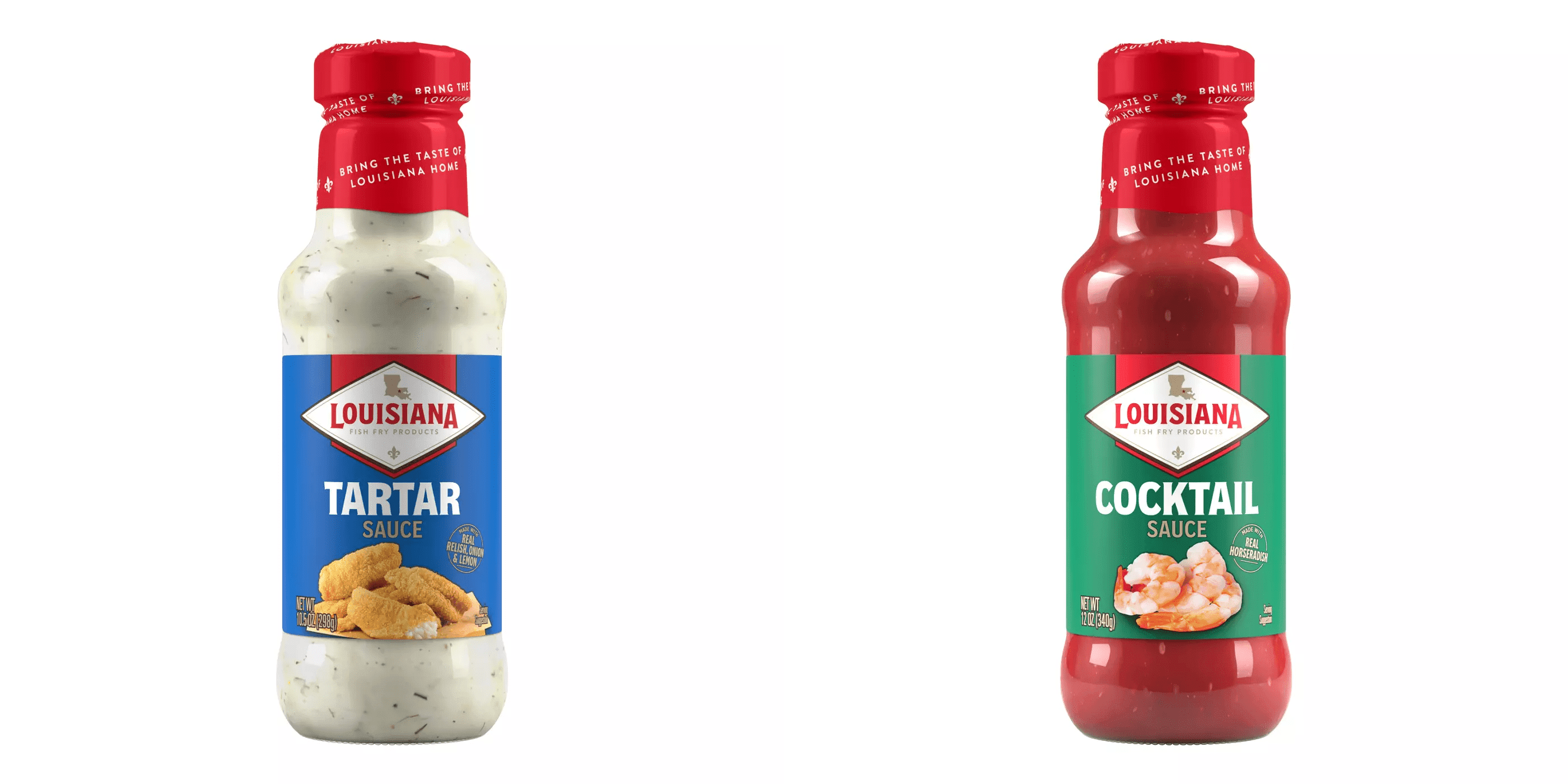 Louisiana Fish Fry Products Cocktail Sauce, 12 oz&Louisiana Fish Fry Products Tartar Sauce, 10.5 oz