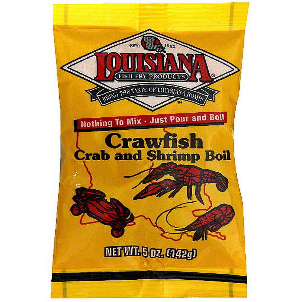 Louisiana Fish Fry Products Crawfish, Shrimp & Crab Boil, 5 oz (Pack of 24) - image 1 of 1