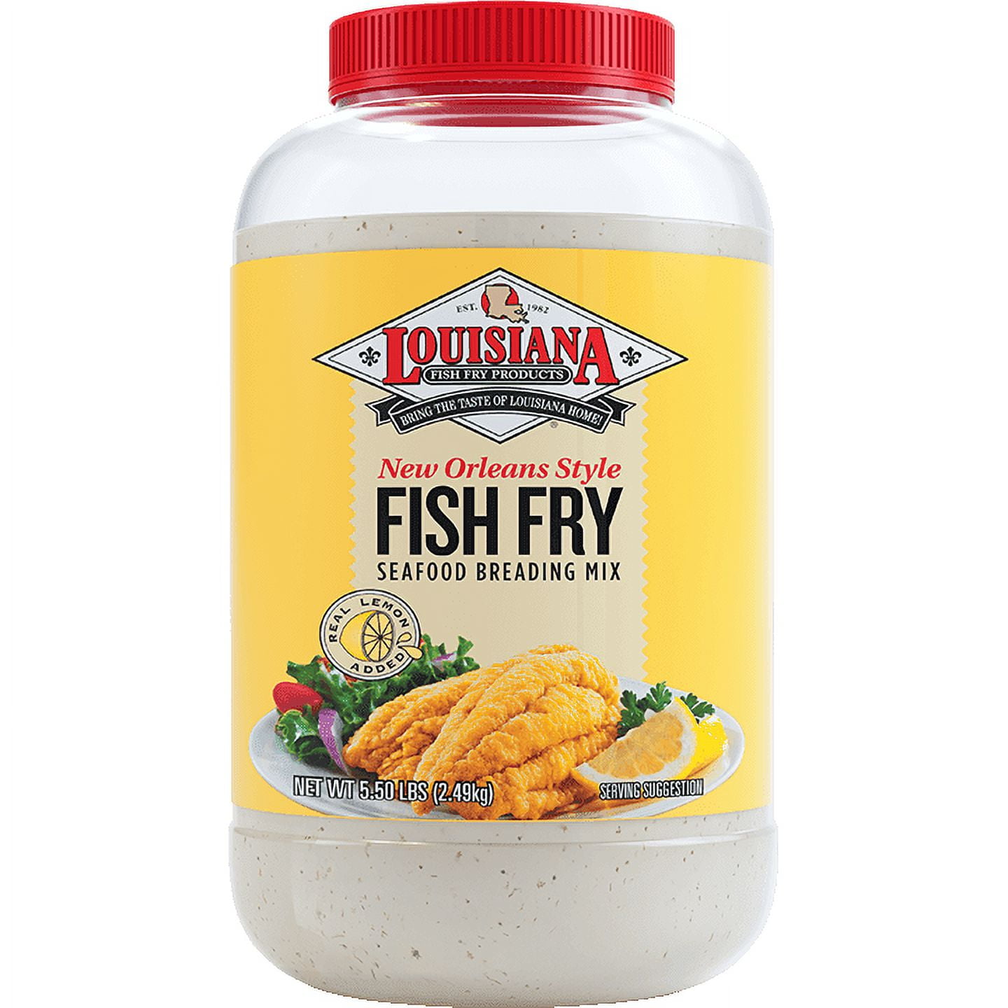 Seasoned Fish Fry 10 oz - Louisiana Fish Fry