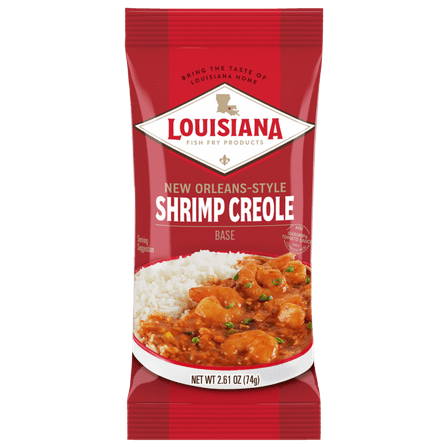 (2 pack) LOUISIANA FISH - New Orleans Style Shrimp Creole Base 2.61OZ ( Pack of 24)