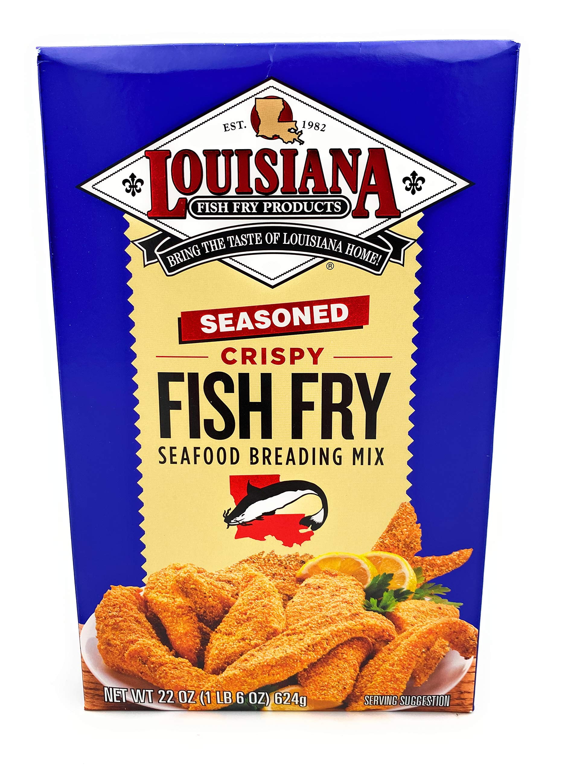 Louisiana Fish Fry Products Seasoned Fish Fry 22 Oz (Box)