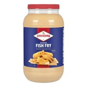 Louisiana Fish Fry Products Seasoned Coating Mix for Seafood, Crispy Texture, Dry Food Form, 5.75 lb Jug