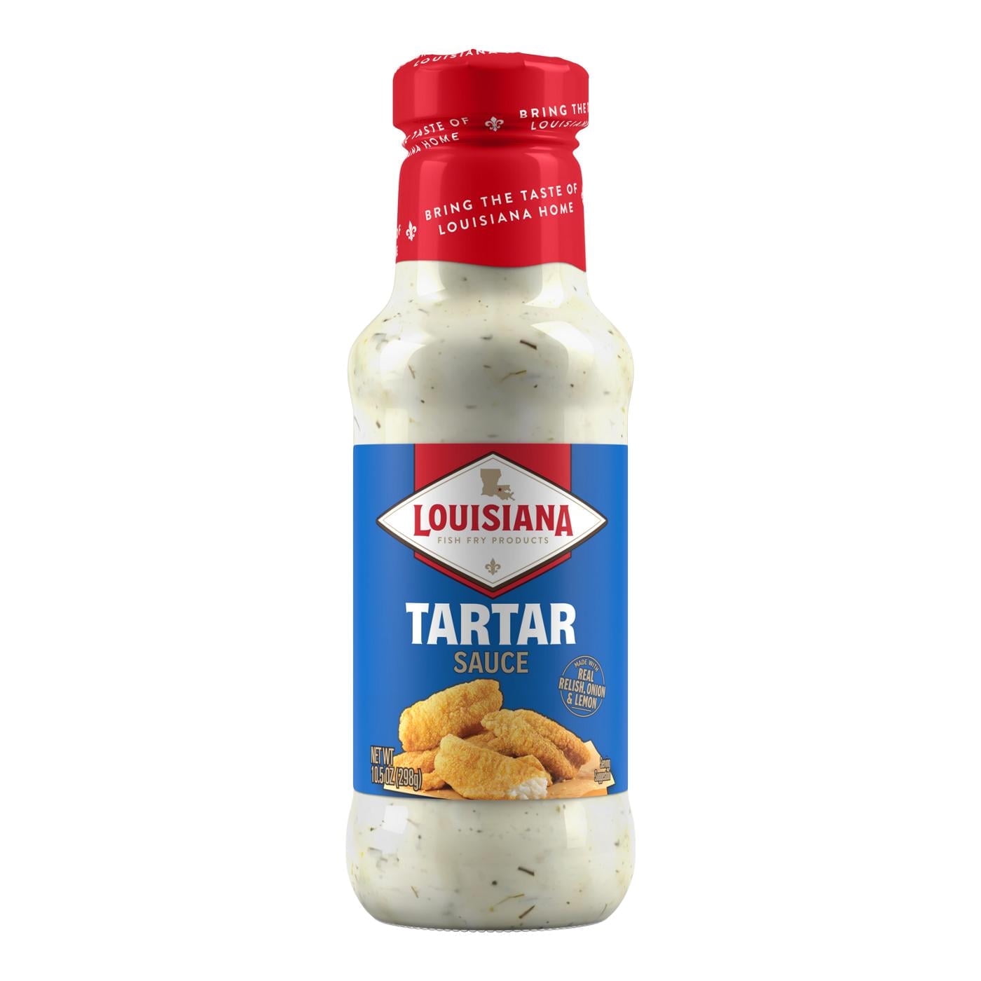 Louisiana Fish Fry Products Tartar Sauce 10.5 oz - Cajun Tartar Sauce Seafood Dipping Sauce Louisiana Flavor