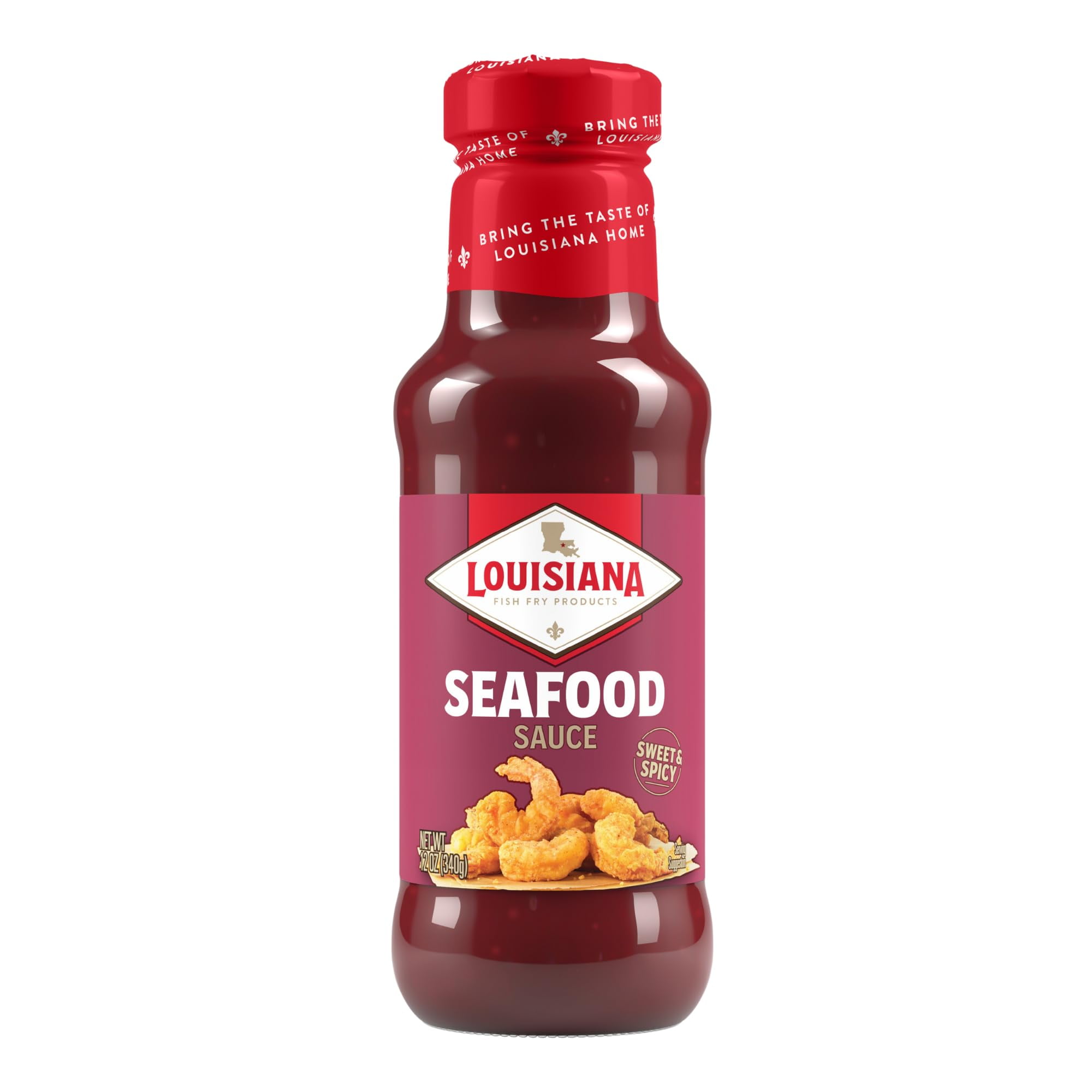 Louisiana Fish Fry Seafood YYF14 Sauce - Sweet, Spicy, and Versatile 12oz (Pack of 1)