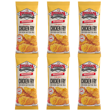 Louisiana Fish Fry Seasoned Chicken Fry 9 oz Pack of 6