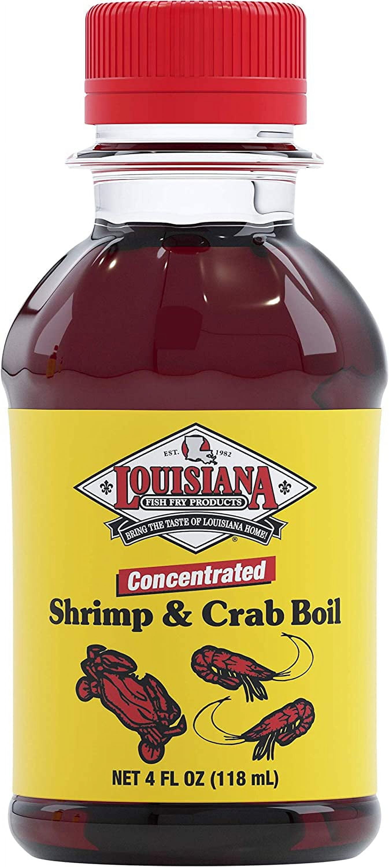 Louisiana Fish Fry Shrimp & Crab Boil Liquid 4 oz