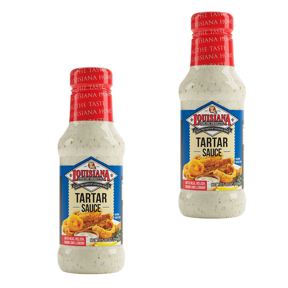 Louisiana Fish Fry Tartar Sauce 10.5 oz Pack of 2