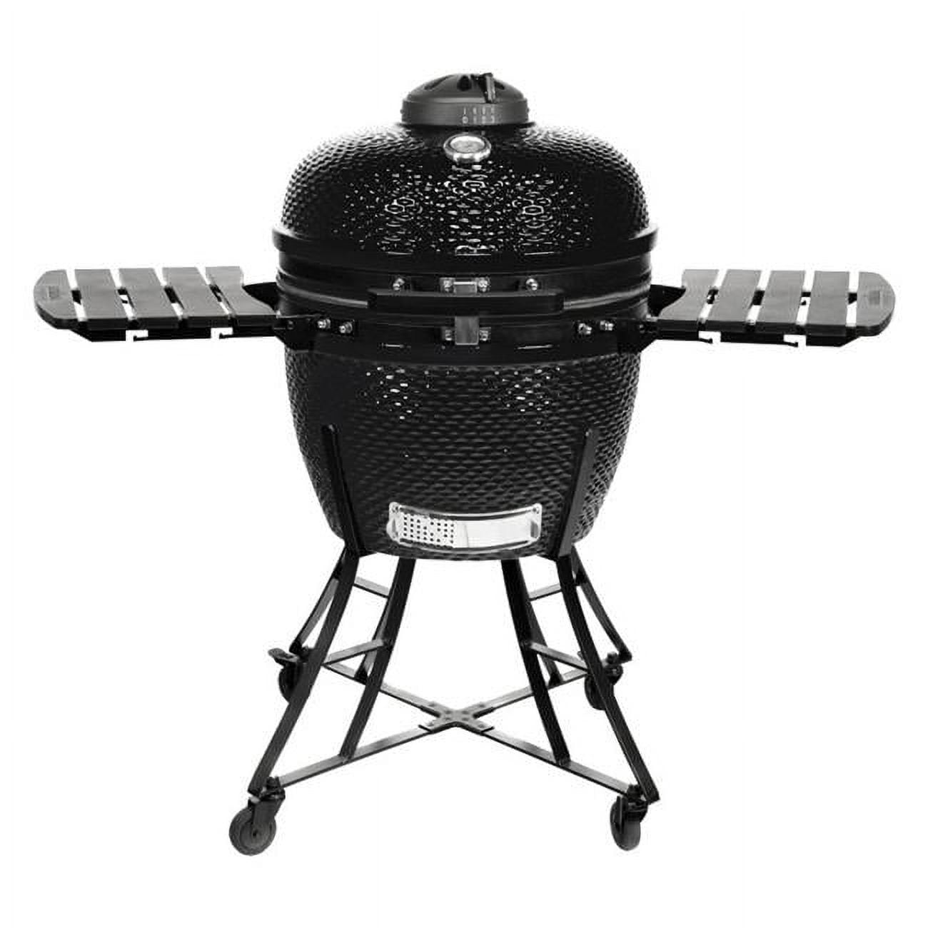Louisiana Grills 24 in. Black Kamado Charcoal Grill