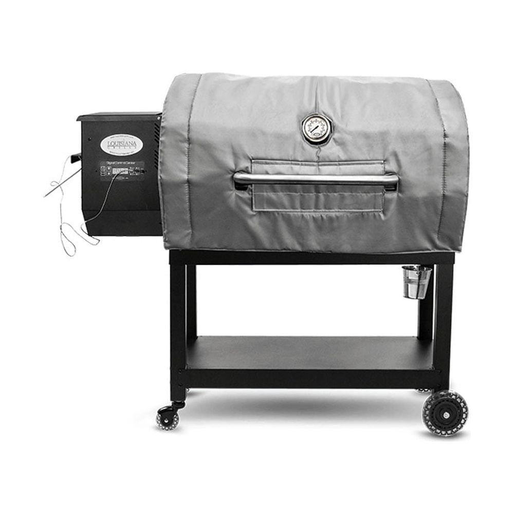 Louisiana Grills Insulated Blanket for LG1100 Pellet Grill, Grey