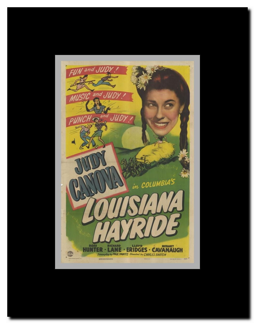 Louisiana Hayride Framed Movie Poster