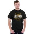 thumbnail image 1 of Louisiana LA Pride Gameday Spirit Men's Graphic T Shirt Tees Brisco Brands S, 1 of 4
