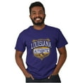 thumbnail image 1 of Louisiana LA Student Pride Gameday Men's Graphic T Shirt Tees Brisco Brands X, 1 of 6