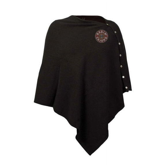 Louisiana Lafayette Button Poncho