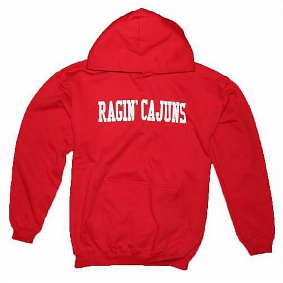 Louisiana Lafayette Ragin' Cajuns Hooded Sweatshirt, Red