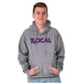 thumbnail image 1 of Louisiana Local Home State Pride Unisex Plus Fleece Graphic Hoodie Brisco Brands 3X, 1 of 5