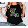 thumbnail image 1 of Louisiana Mardi Gras Coquette Bow Shirt, Mardi Gras Shirts, Mardi Beads Louisiana Festival Shirt, New Orleans Carnival Bow Shirt,&nbsp;Mardi&nbsp;Gras Tshirt All Size S-5XL, 1 of 5
