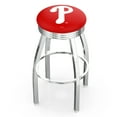 thumbnail image 1 of Silver Philadelphia Phillies 25" Chrome Ringed Swivel Counter Stool, 1 of 2