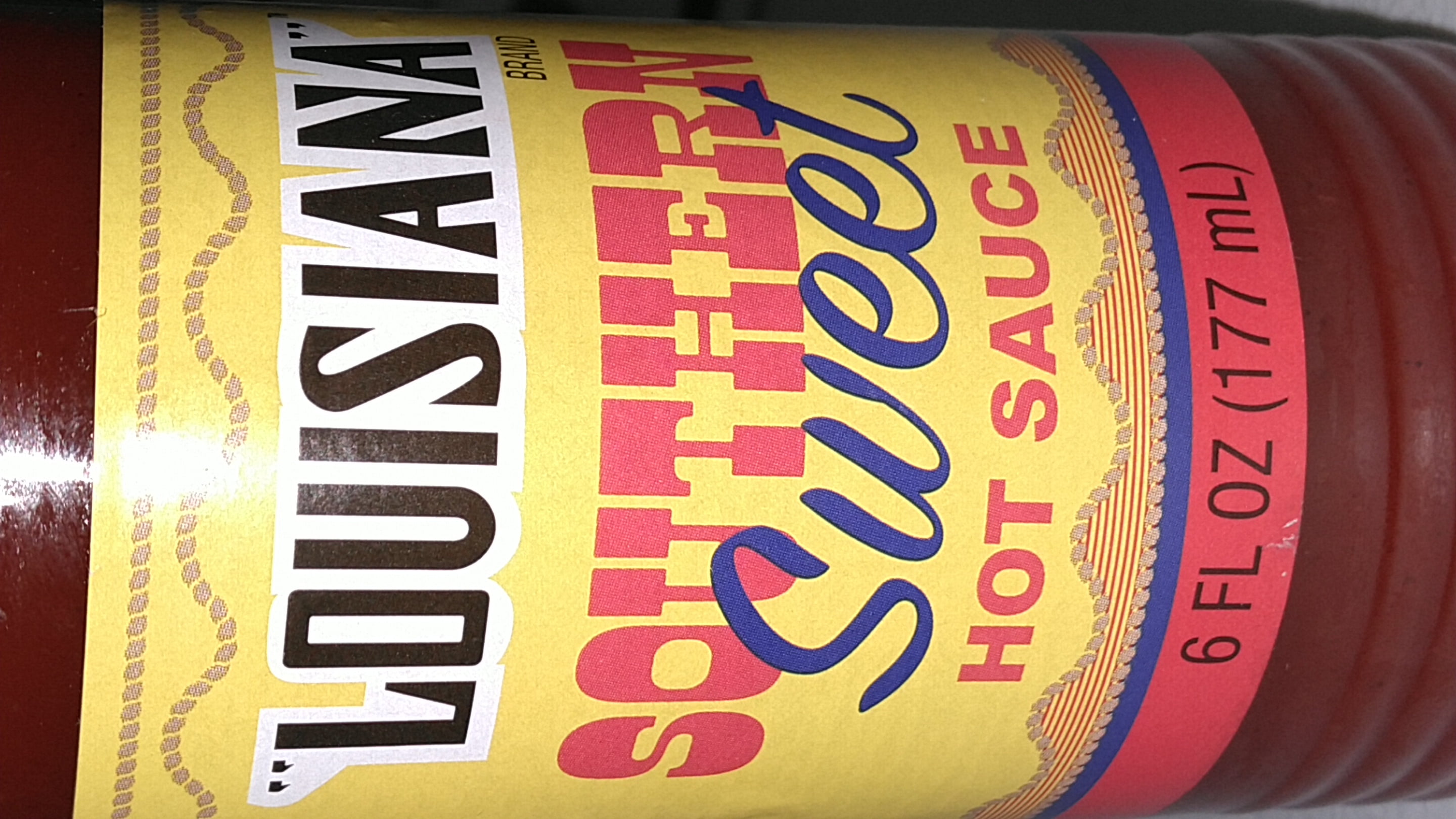 Louisiana Original Southern Sweet Hot Sauce, 6 fl oz