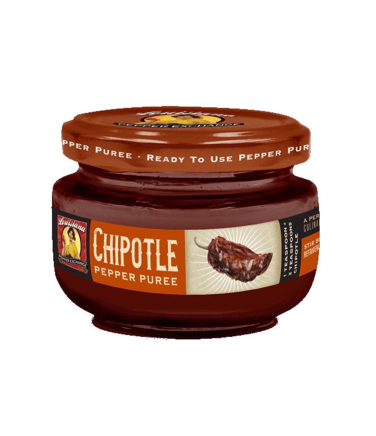 Louisiana Pepper Exchange 4oz Chipotle Pepper Puree Sauce