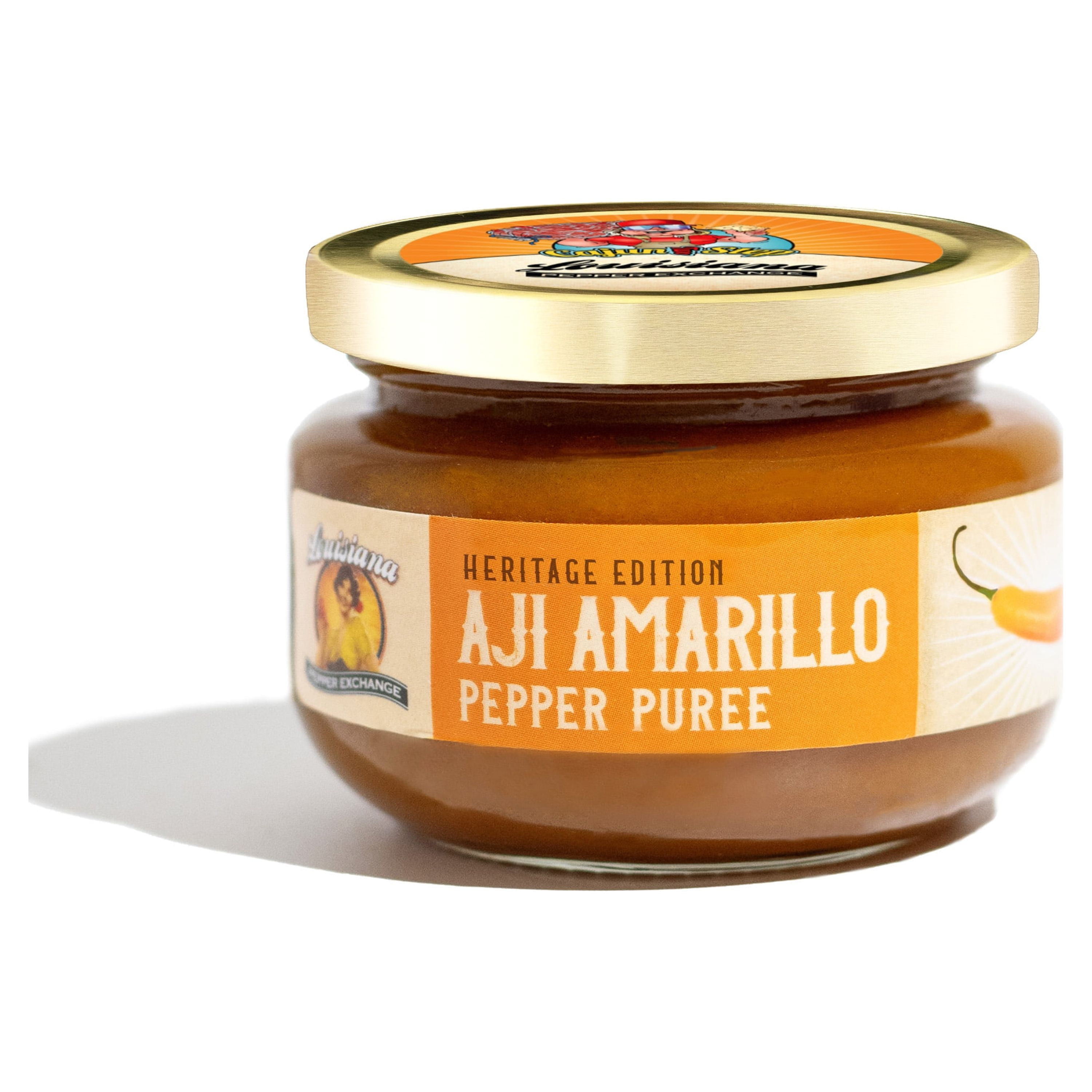 Louisiana Pepper Exchange X Stalekracker Aji Amarillo Paste Peruvian